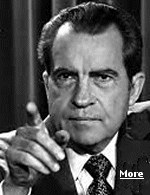''You won't have Nixon to kick around anymore.'' Richard Nixon resigns, August 9, 1974.